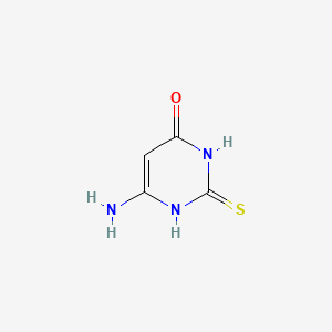 4(1H)-Pyrimidinone,6-amino-2,3-dihydro-2-thioxo-